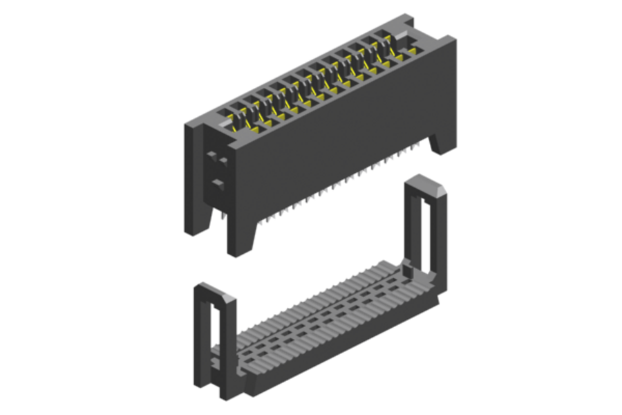 IDC "card edge" connectors